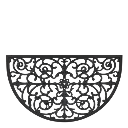 CHIC ANTIQUE FILIGRAN DØRMÅTTE SORT 75 × 45 CM