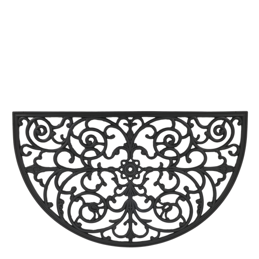 CHIC ANTIQUE FILIGRAN DØRMÅTTE SORT 75 × 45 CM