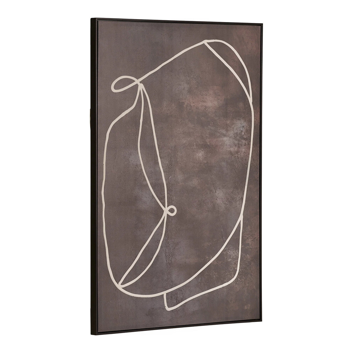 House Nordic Apia Lærredsprint No. 2 – Natur 80 × 120 cm  Elegant og moderne vægkunst i smukke, naturlige nuancer – skab varme, ro og personlighed i din bolig.