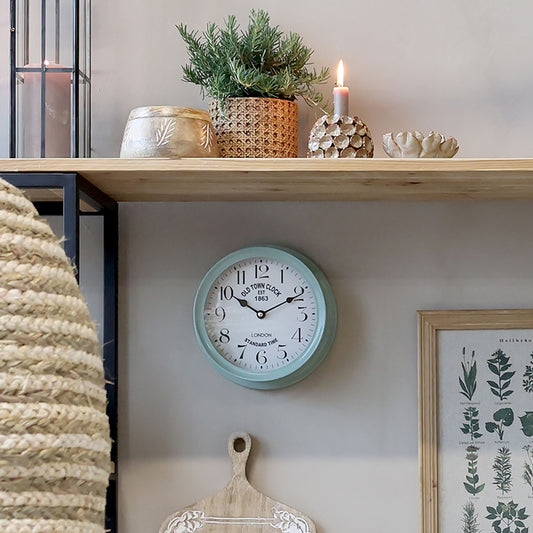 Chic Antique – Vægur – Ø22,5 cm – Verte