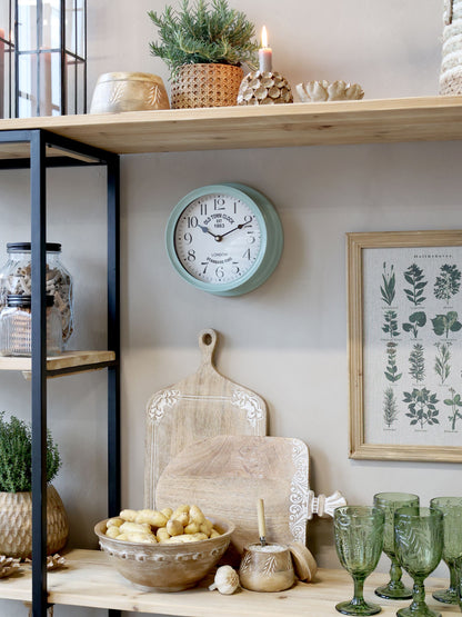 Chic Antique – Vægur – Ø22,5 cm – Verte