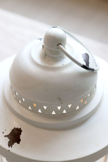 Lanterne m. blondekant