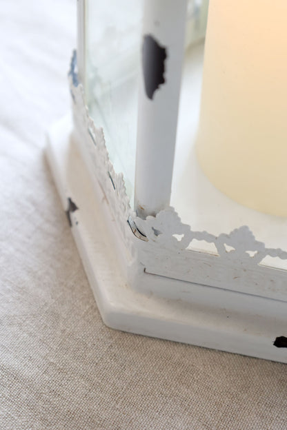 Lanterne m. blondekant