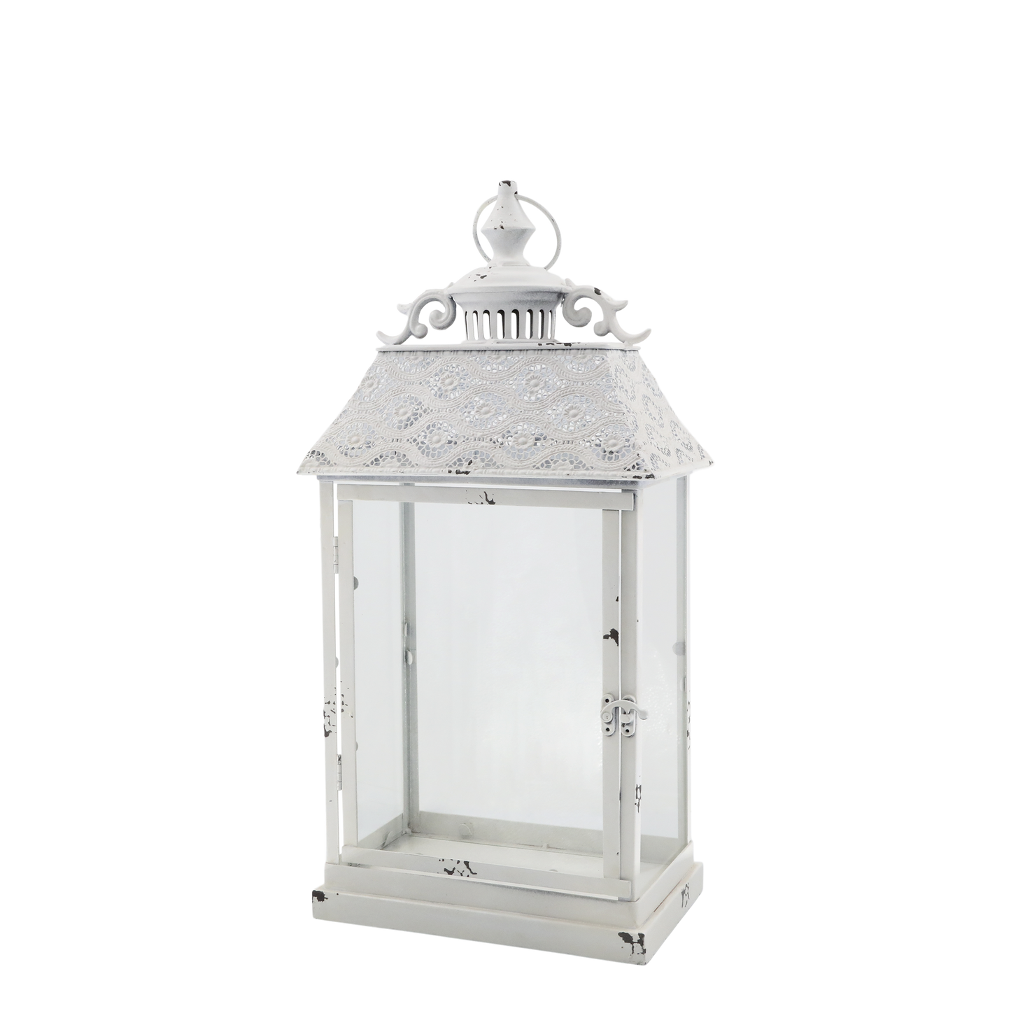 Chic Antique - Lanterne med mønster – antique creme