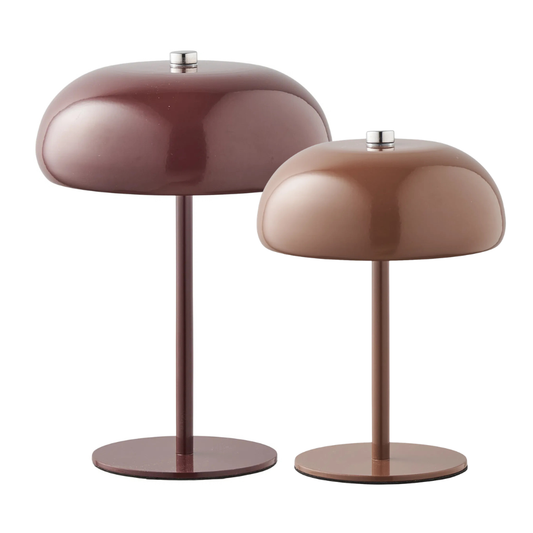House Nordic - Bordlamper Brun og Bordeaux ( 2 stk.)