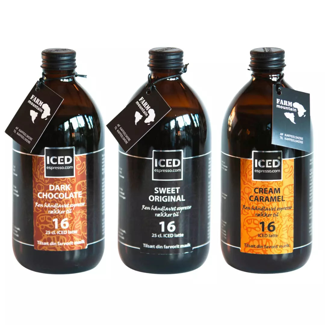 ICED Espresso Pakke – 3 Populære Varianter