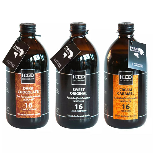 ICED Espresso Pakke – 3 Populære Varianter