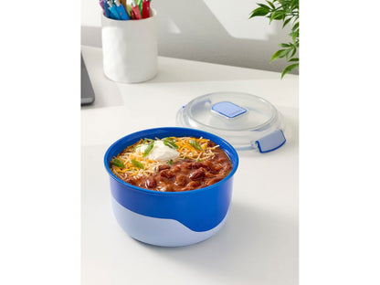 Sistema Round Heatables 900 ml – Mikroovnsskål med låg
