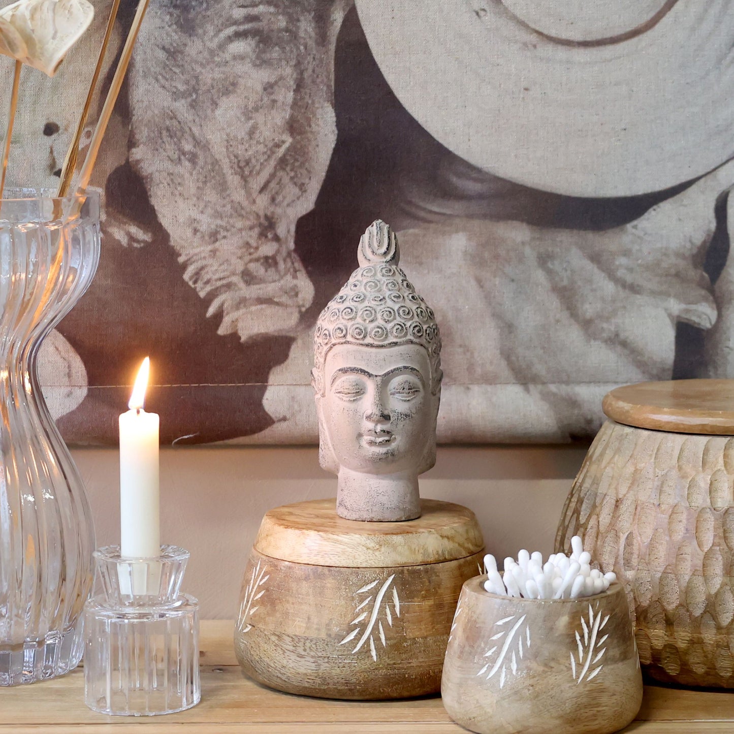Chic Antique -  Buddha 17,5 cm