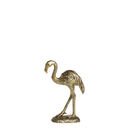 Chic Antique – Flamingo i antique messing