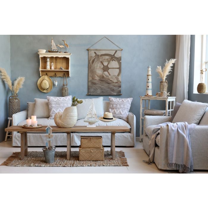 Chic Antique – Fyrtårn med LED og timer (Ocean)