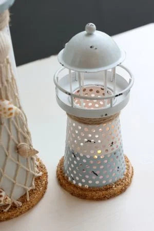 Chic Antique – Fyrtårn med LED og timer (Ocean)