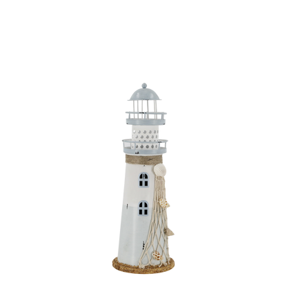 Chic Antique – Fyrtårn med LED og timer – Ocean