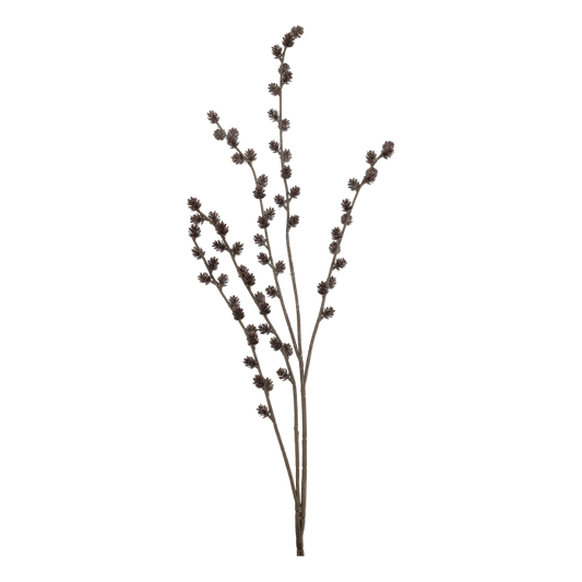 Chic Antique Fleur Gren med Kogler & Glimmer H112 cm – Grøn Dekorativ grøn Fleur gren fra Chic Antique med kogler og glimmer – en smuk kunst