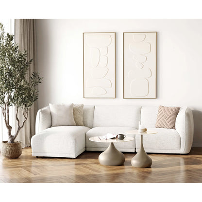 House Nordic Albany Pude Mørk Sand 45x45 cm – Elegant Pyntepude i 100 % Bomuld