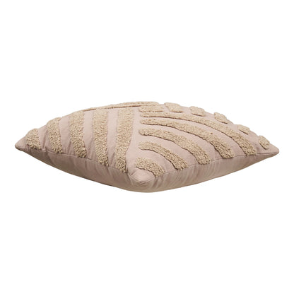 House Nordic Albany Pude Mørk Sand 45x45 cm – Elegant Pyntepude i 100 % Bomuld