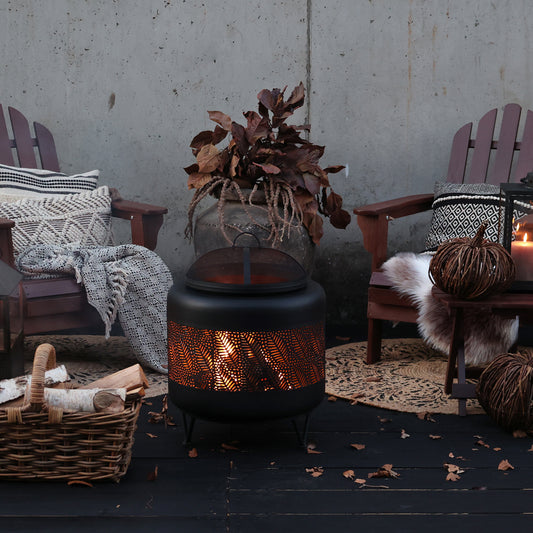 Chic Antique - Bålsted, H68/Ø50 cm Sort