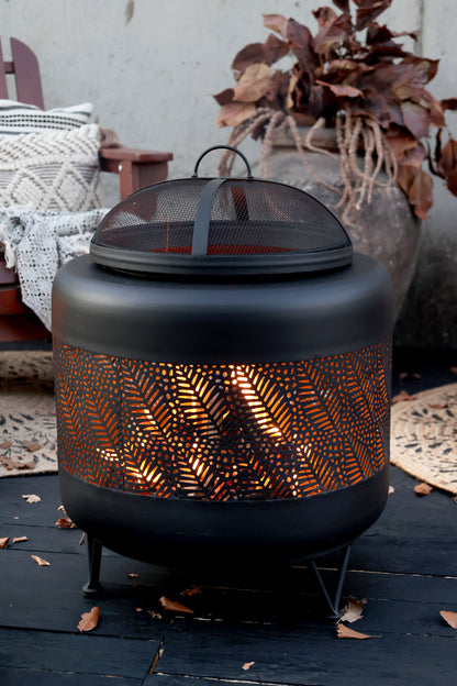 Chic Antique - Bålsted, H68/Ø50 cm Sort