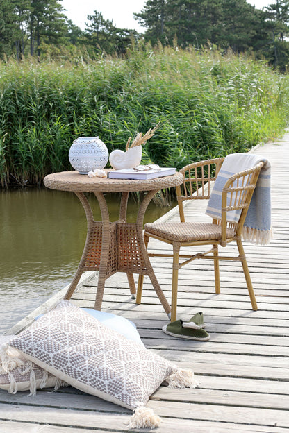 Chic Antique - La Rochelle bistrobord i flet – elegant og funktionelt til inde og ude