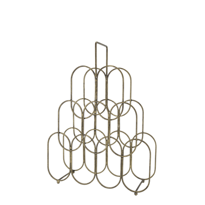 Chic Antique –  Vinreol til 9 flasker