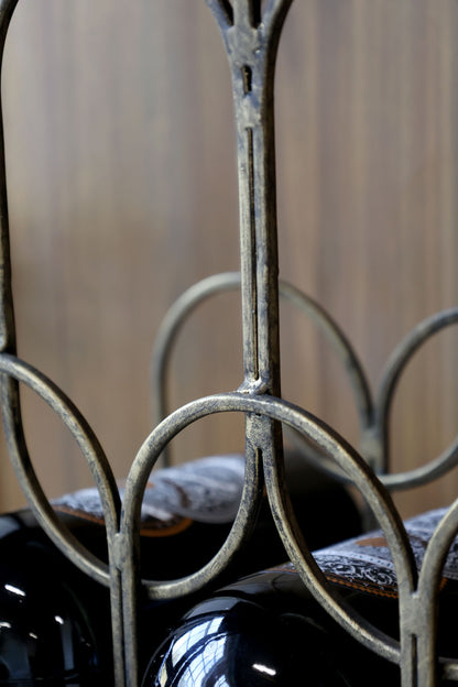 Chic Antique –  Vinreol til 9 flasker