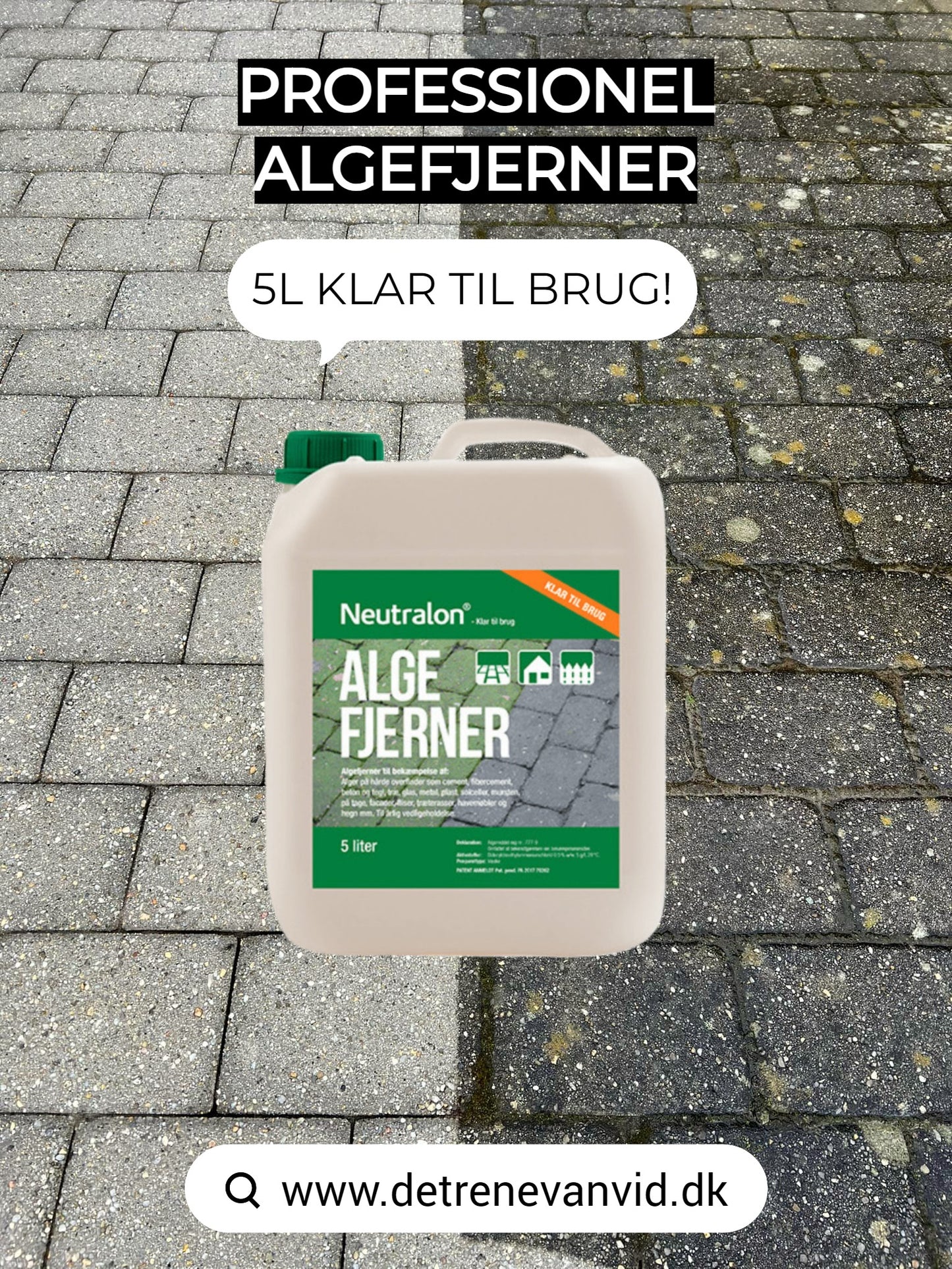 NEUTRALON ALGEFJERNER 5 L KLAR TIL BRUG