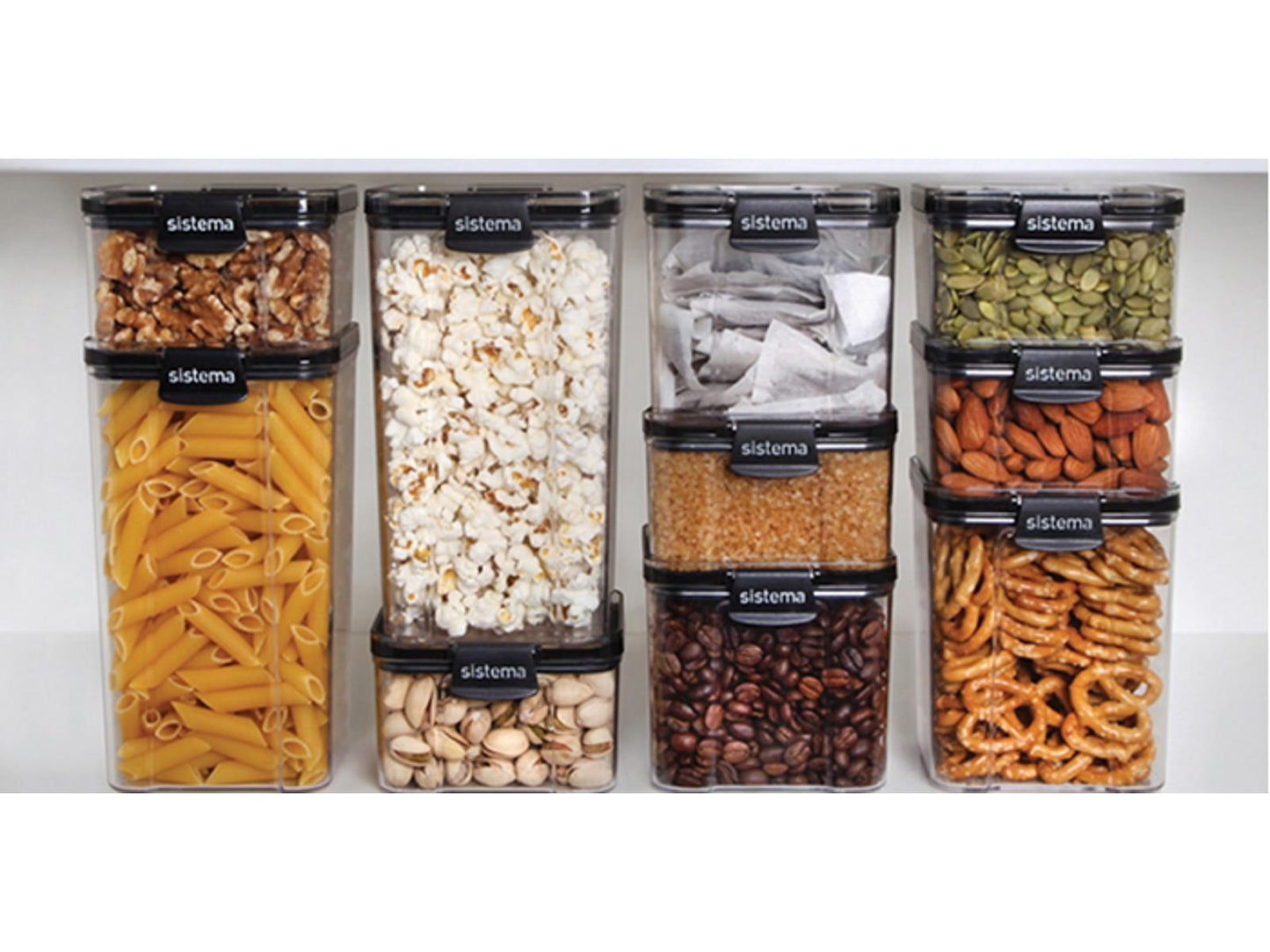 Sistema Ultra Opbevaringsboks 700 ml - Tritan plastik - Klar