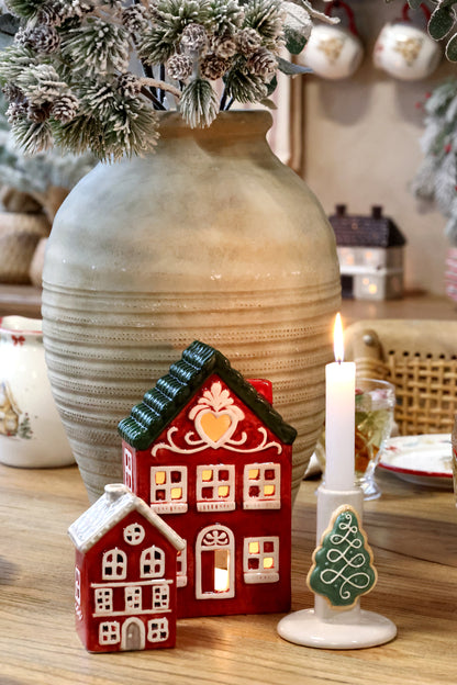 Chic Antique Chamonix Hus til Fyrfadslys – Cherry H19 cm