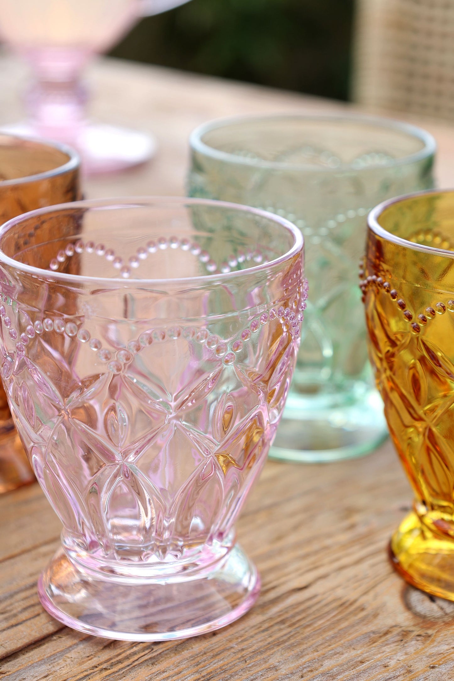 Chic Antique –  Saint-Émilion Glas m. mønster