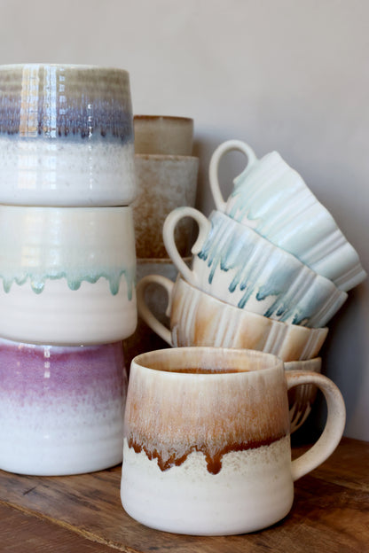 Chic Antique Kop med Hank – Opal Ø11 cm