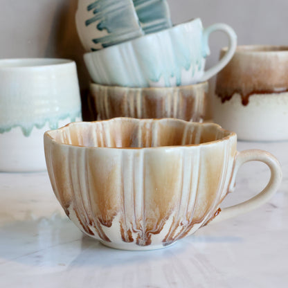 Chic Antique Kop med Hank – Opal Ø11 cm
