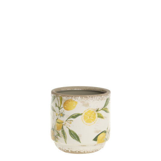 Chic Antique - Limone Skjuler med Citronmotiv H10/Ø10