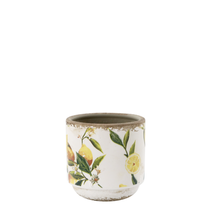 Chic Antique - Limone Skjuler med Citronmotiv H10/Ø10