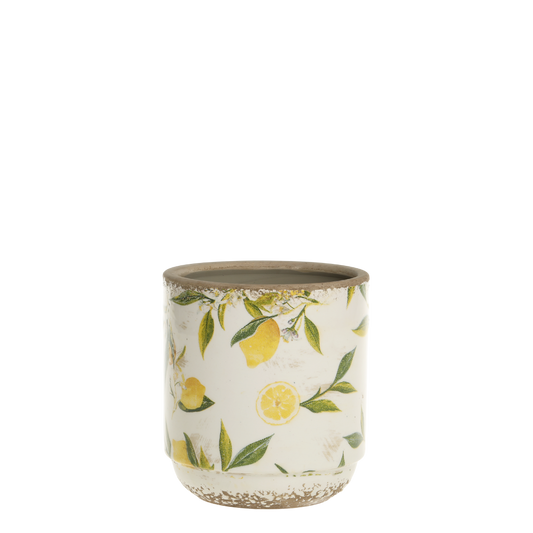 Chic Antique - Limone Skjuler med Citronmotiv H13/Ø15,5 cm
