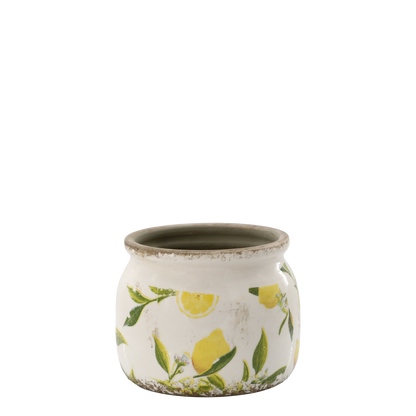 Chic Antique - Limone Skjuler med Citronmotiv H9,5/Ø12
