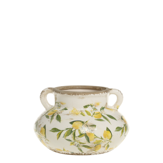 Chic Antique - Limone Skjuler med Citronmotiv H13/Ø20