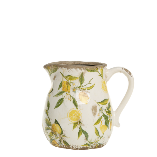 Chic Antique, Limone kande med citronmotiv