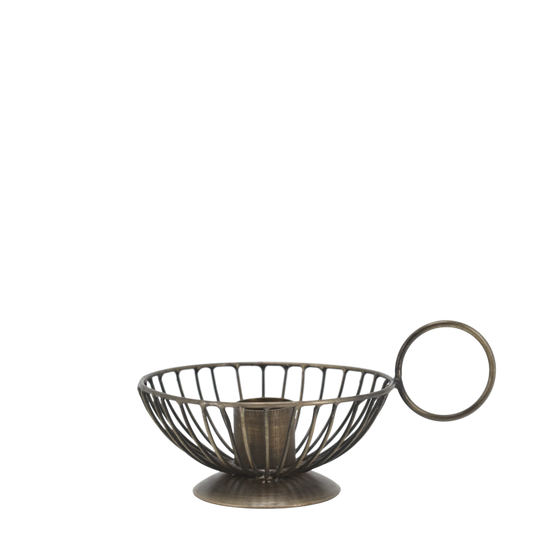 Chic Antique Kammerstage – H6/L13,5/B9 cm – Antique Messing