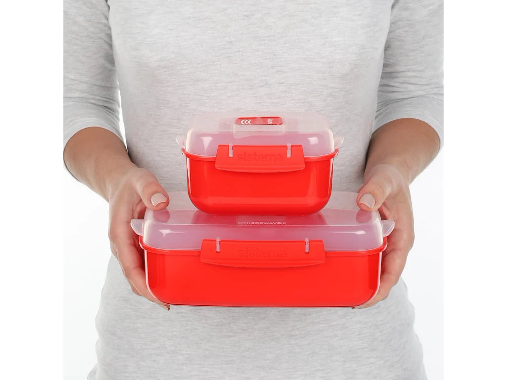 Sistema Microwave Opbevaringsboks - 4 stk.