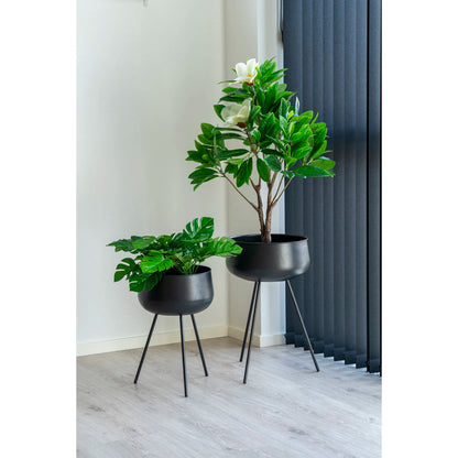 Monstera – Kunstig plante, grøn (H: 45 cm)