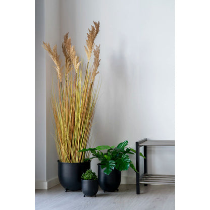 Sorghum Grass – Kunstig plante, natur (H:110 cm)