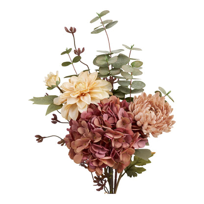Dahlia Buket – Kunstige Blomster (Mix) (Leveres uden orginal kasse)
