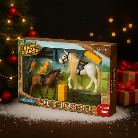 Hestegårdssæt med 8 dele