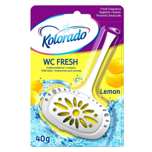 KOLORADO WC FRISKER OCEAN & LEMON – WC BLOK MOD KALK OG DÅRLIG LUGT