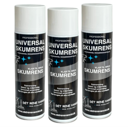 UNIVERSAL SKUMRENS (500 ml) 3 stk.