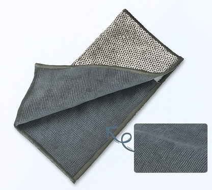 🧽 Dobbeltlags Super Klud – Ståltråd & Microfiber (1 stk)