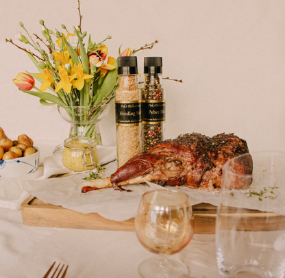 Hvidløg Salt i kværn