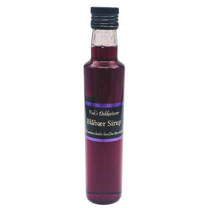 Blåbær Sirup