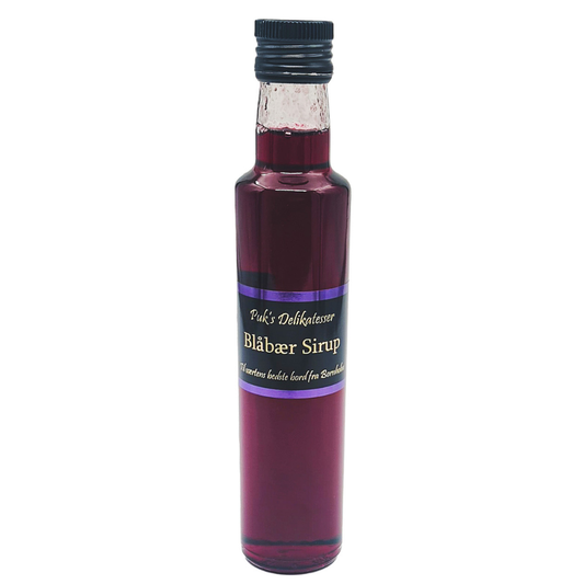 Blåbær Sirup