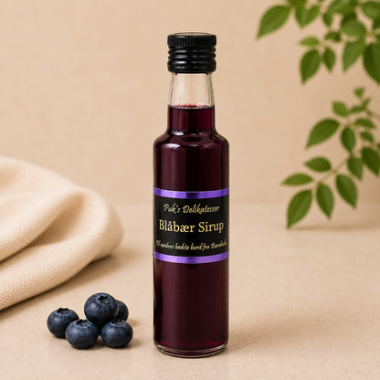 Blåbær Sirup